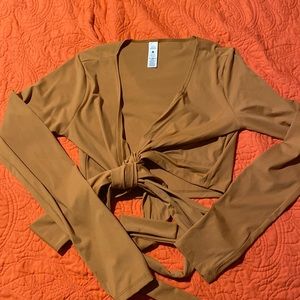 Dancer wrap top - flare